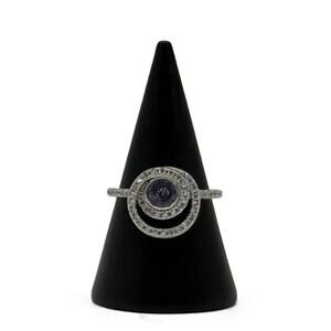 Bomb Party RBP5385 The Sterling Club Genuine Tanzanite Size 8 Ring